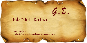 Gödri Dalma névjegykártya